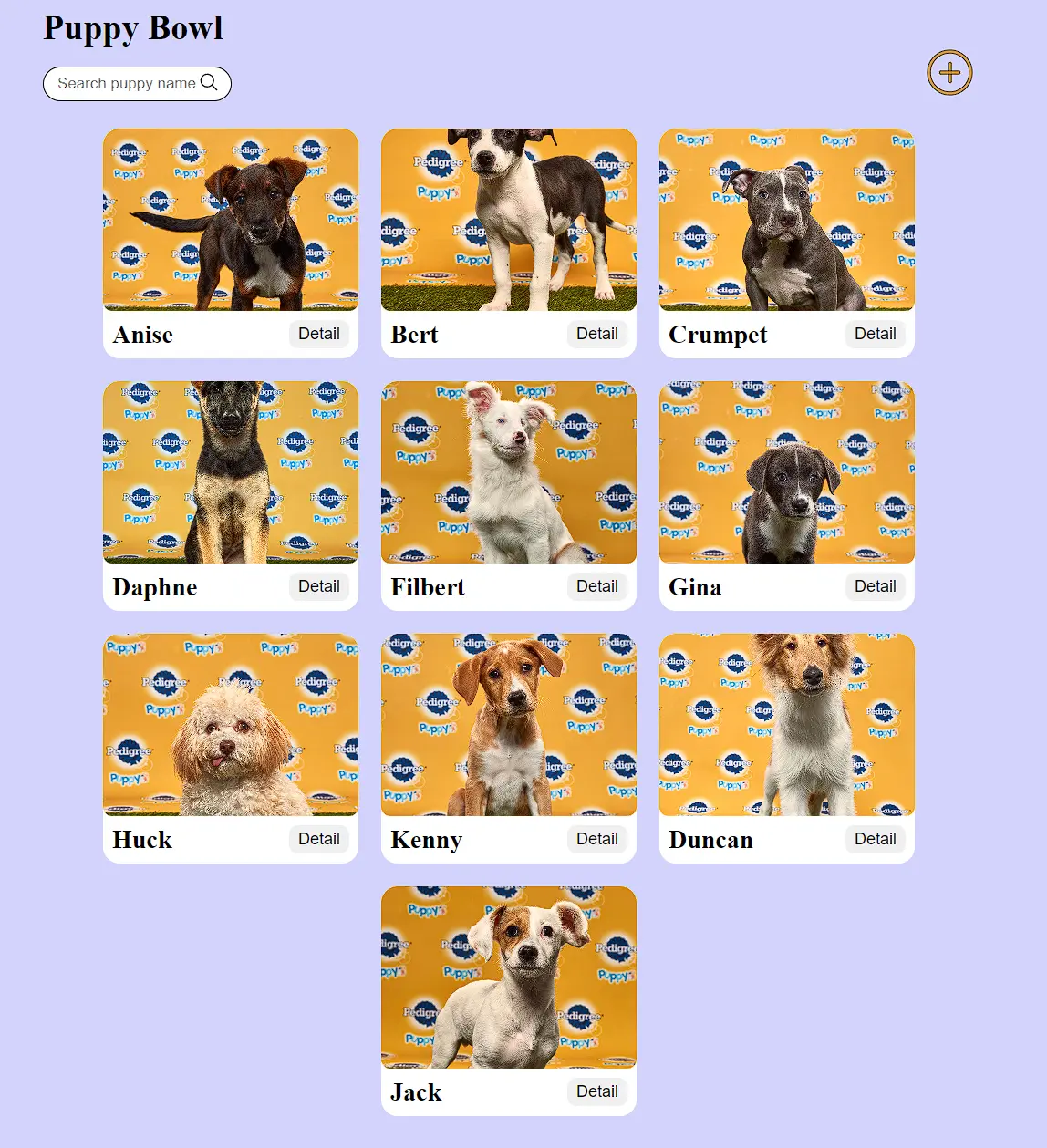 Puppy application image